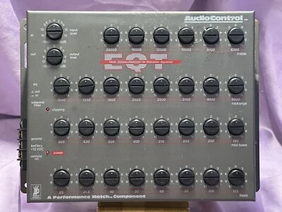 AudioControl EQT Pair Gen 1  Mono 30-Band 1/3 Oct Audiophile EQ Preamp SQ HiFi - Image 1 of 4