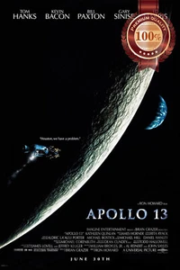 APOLLO 13 1995 90s MOON ORIGINAL OFFICIAL CINEMA MOVIE FILM PRINT PREMIUM POSTER - Bild 1 von 6