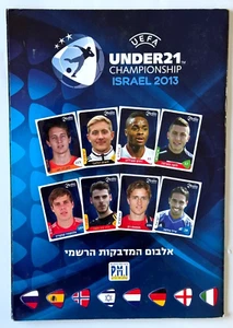 Rare Panini UEFA Under-21 Championship Israel 2013 Sticker Album Hebrew Soccer - Picture 1 of 17