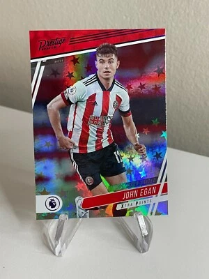 John Egan PURPLE ASTRO 2020-21 Panini Chronicles Prestige Xtra Points EPL #14 - Image 1 of 2