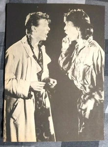 DAVID BOWIE & MICK JAGGER / 1980'S MAGAZINE FULL PAGE MAGAZINE PINUP POSTER  - Picture 1 of 1