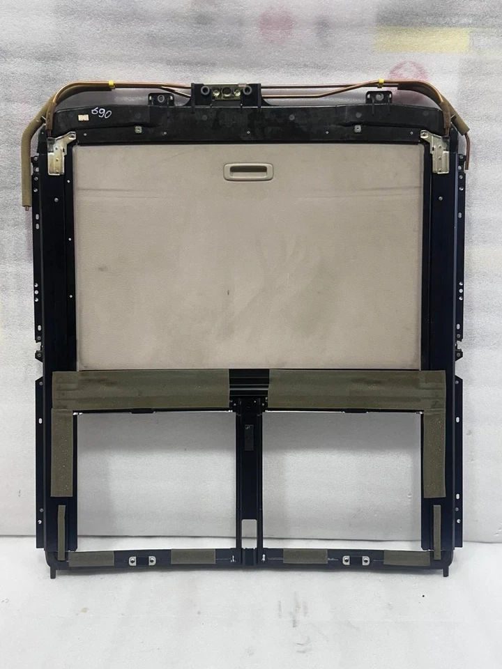 1995 1996 1997 1998 1999 2000 LEXUS LS400 BARE SUNROOF TRACK WITH BEIGE SHADE - Image 1 of 4