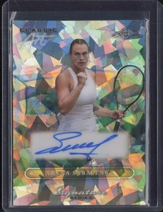 2025 Leaf Signature Series Classic Art Crystal Aryna Sabalenka 1/1 Auto - Picture 1 of 2