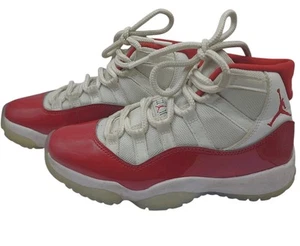 Nike Air Jordan 11 Retro Cherry 2022 White Red CT8012-116 Sneaker Herren 8,5 - Bild 1 von 9
