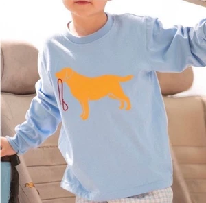 Shrimp & Grits Kids Boys Long Sleeve Labrador Tee Size XL (Boy) - Picture 1 of 4