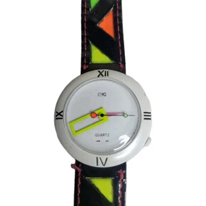 90's Pop Neon Wristwatch New Battery - Picture 1 of 3