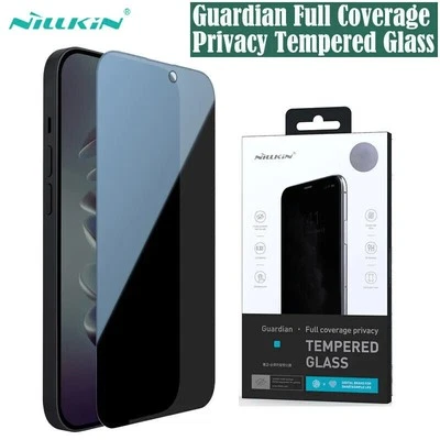 Nillkin Tempered Glass Privacy Fro 15 14 ProMax Screen Protector Anti-Spy - Image 1 of 4