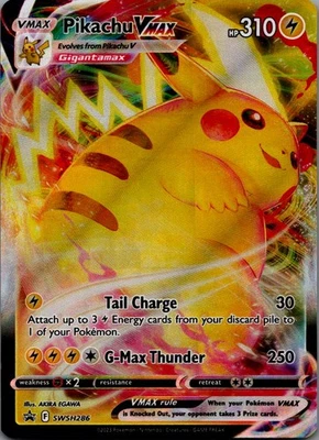 Pikachu VMAX Promo SWSH: Sword & Shield Promo Cards SWSH286 NM - Image 1 of 2