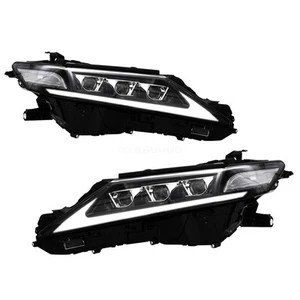 Faros LED estilo Lexus para Toyota Camry 2018-2023 señal secuencial modificada - Imagen 1 de 8