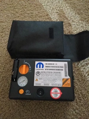 Chrysler Jeep Dodge Ram Mopar Tire/Mobility Inflator kit 12V Pump+Sealant new - Image 1 of 4