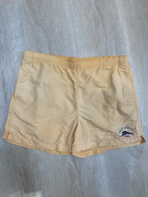 Tommy Bahama - Pantalones Cortos de Baño Relax Para Hombre Amarillo/Naranja Claro Forrado de Malla S Foto 1 de 4