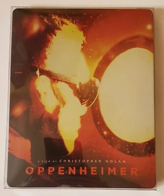 Oppenheimer - 2023 4K & Blu-ray Steelbook UK Import Region Free with Protector - Image 1 of 4