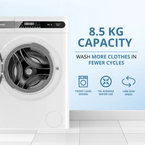 Priceworth CHIQ 8.5kg Front Loader Washing Machine - Picture 1 of 4