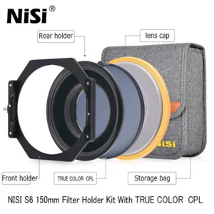 Kit NiSi S6 150 mm supporto filtro per obiettivo Tamron 15-30 mm f/2.8 True Color NC CPL - Foto 1 di 8