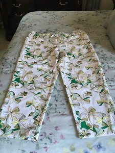 NWT Liz Claiborne pants floral print XL MRSP $54.00 - Picture 1 of 8