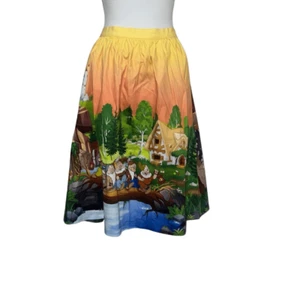 Falda de arena Disney Loungefly Stitch Shoppe Blancanieves: Sonrisa y una canción NUEVA 3XL - Imagen 1 de 10