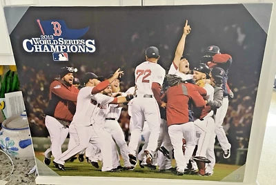 2013 World Series Boston Red Sox Canvas 28x22, Sports Decor - Image 1 of 4
