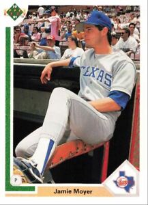 1991 Upper Deck Baseball Jamie Moyer Texas Rangers #610