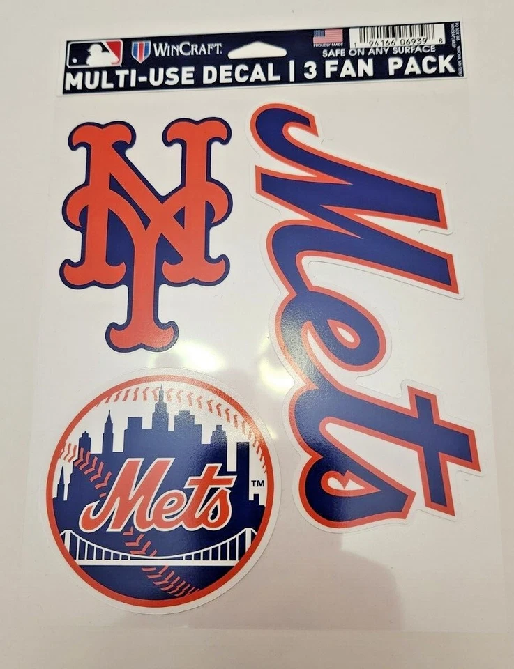 MLB Multi-Use Decal 3 Fan Pack - Image 1 of 1