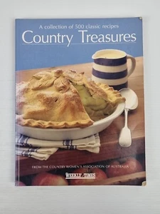 Country Treasures Cookbook CWA Weekly Times Country Women's Association Recipes - Picture 1 of 14