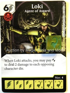 Avengers Age of Ultron LOKI Agent of Asgard #117 rare Dice Masters card Marvel - Picture 1 of 1
