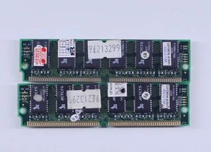 Lot of 2x16MB - EDO memory - SIMM 72pin - 32MB - 60ns - TESTED - Picture 1 of 2