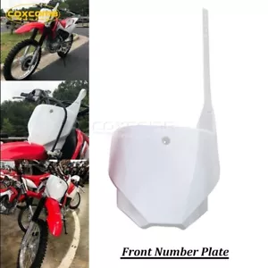 Front Number Plate Guard for Honda CRF150F CRF230F 2003-2019 Dirt Bike Off Road - Picture 1 of 8