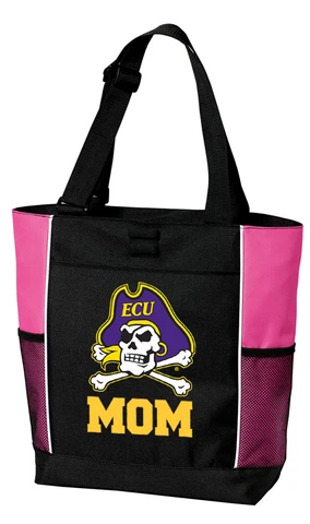 ECU Mom Tote Bag East Carolina Mom for BEACH SHOPPING GROCERIES POOL Cover