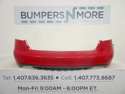 OEM 2009-2012 Audi A4/A4 Quattro com S-line PKG sem sensor tampa de para-choque traseiro - Imagem 1 de 4