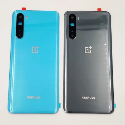 Cubierta de puerta trasera de batería de vidrio con lente de cámara para Oneplus Nord 5G Foto 1 de 2