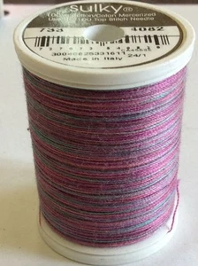 SULKY 30W BLENDABLES -LONG STAPLE COTTON-500YDS-MANY CHOICES - Picture 1 of 98