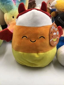 Squishmallows Candy Corn Carah 8” Halloween 2023 NWT - Picture 1 of 3
