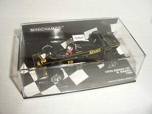 1/43 Minichamps 417 840012 - 1984 Lotus Renault 95T Mansell - Mint