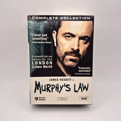 Murphy's Law Complete Collection Series 1 2 3 4 5 DVD Box Set PAL Region 2 UK - Image 1 of 4