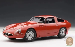 Autoart 1/18 ALFA ROMEO TZ 1963 Alloy Car Model Diecast Display Ornaments Gifts - Picture 1 of 18