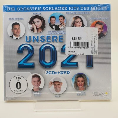 Various - Unsere Hits 2021 | CD | Zustand Neu / OVP - Bild 1 von 2