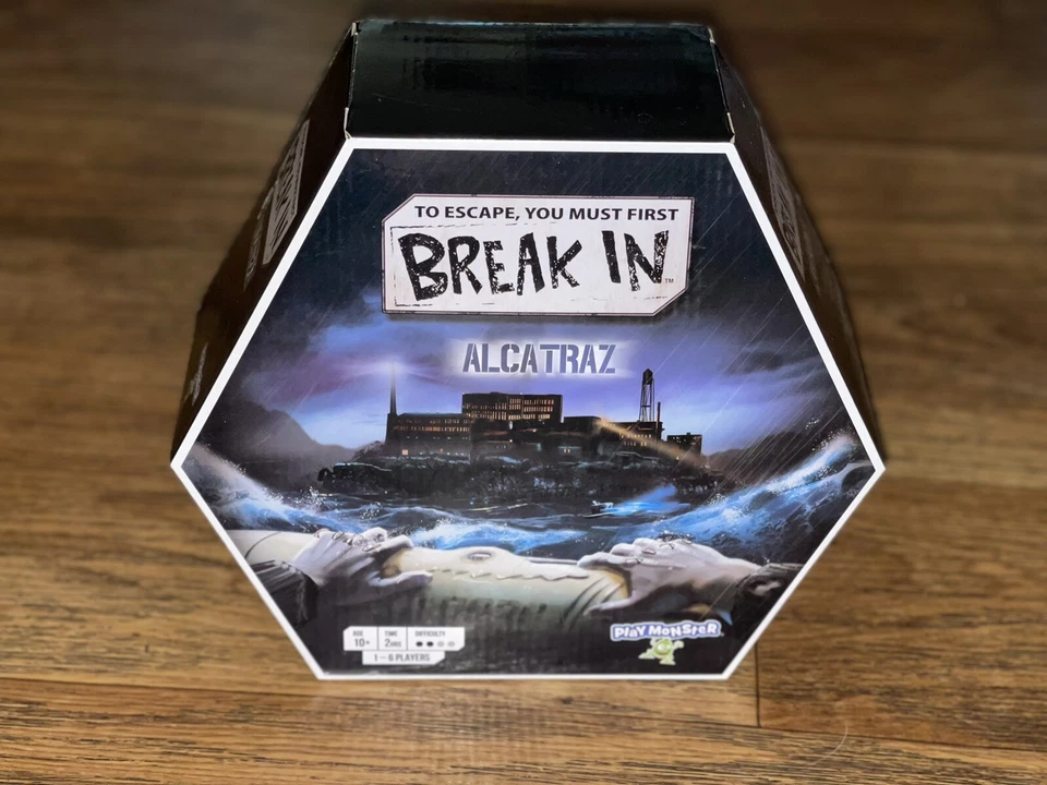 PLAYMONSTER 7491 BREAK IN ALCATRAZ Board Game