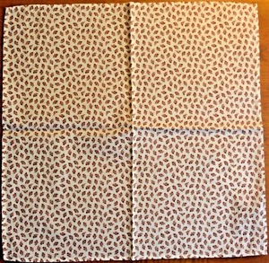 Bar III Men's Rust Foliage Print Pocket Square Color Rust One Size  - Picture 1 of 4