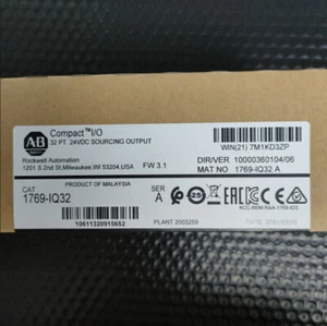 Neu versiegelt Allen Bradley 1769-IQ32 SER A CompactLogix 24 V DC Eingangsmodul USA - Bild 1 von 4