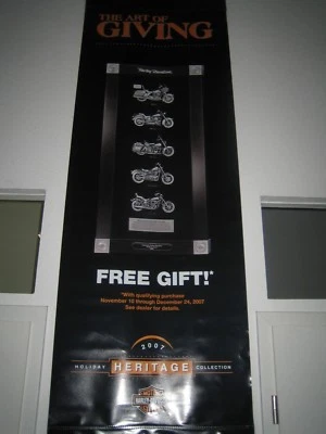 Harley Werbung Heritage Chicago 2007 FLT FLST FLH XR-1000 FXB Shovel EVO Softail - Bild 1 von 4