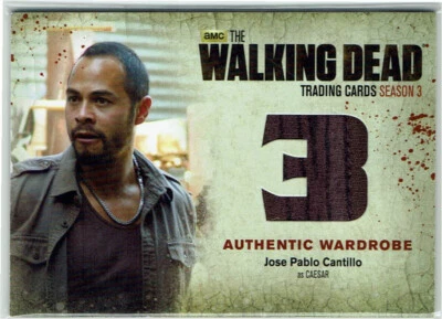 Walking Dead Season 3 Part 2 Wardrobe Costume M48 Jose Pablo Cantillo VARIANT - Image 1 of 2