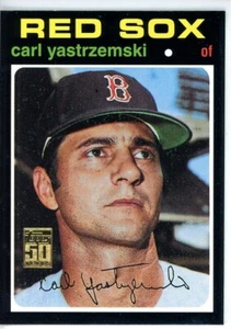 2000 Topps Reprint #24 Carl Yastrzemski 1971 Red Sox - Bild 1 von 2