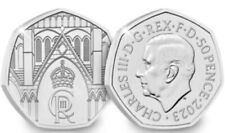 NEW King Charles III corination FIFTY PENCE 50p 2023 from sealed bag
