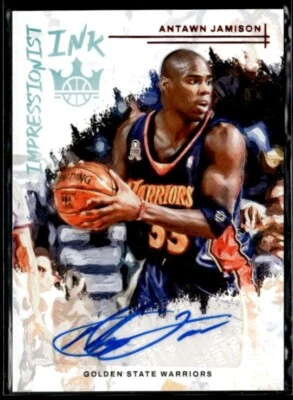 2022-23 Court Kings Impressionist Ink Ruby #II-AJS Antawn Jamison 36/49 BK01R03E - Image 1 of 2