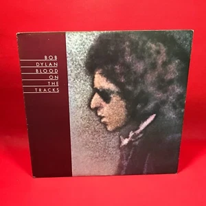 BOB DYLAN Blood On The Tracks 1972 Vinyl LP + INNER Idiot Wind Buckets of Rain - Picture 1 of 6