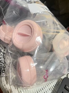 4 Spectra 5.4oz/160ml Breast Milk Storage Bottle, 4caps and 4 nipples(6G) - Picture 1 of 4