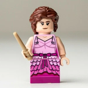 New LEGO® Hermione Granger Minifigure - Harry Potter (hp186) Pink Dress 75948 - Imagen 1 de 5