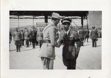 GS18 ALGHERO - FERTILIA -AEREOPORTO - FOTO VISITA S.A.R. IL PRINCIPE 20.6.1942