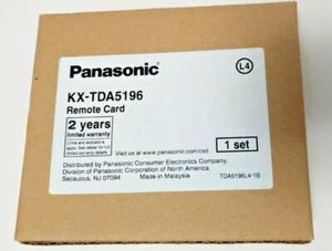 Panasonic  KX-TDA5196  Remote Card  REQUIRES PRO INSTALLER - Picture 1 of 4