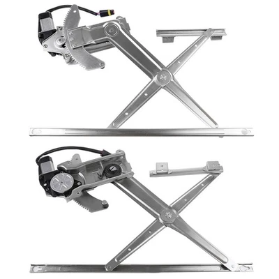 For 1994 Dodge Ram 3500 Truck Front Left Right Power Window Regulator With Motor - Image 1 of 4